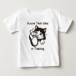 Camiseta De Bebé Gato y ratón