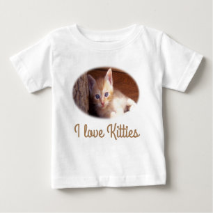 Camiseta De Bebé Gatos