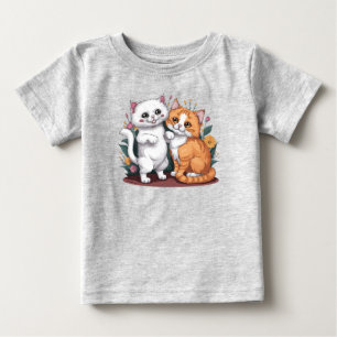 Camiseta De Bebé Gatos persas
