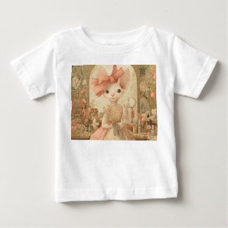 Camiseta De Bebé Gatos - Retrato de arte de gato victoriano - MIss