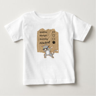 Camiseta De Bebé Gatos traviesos