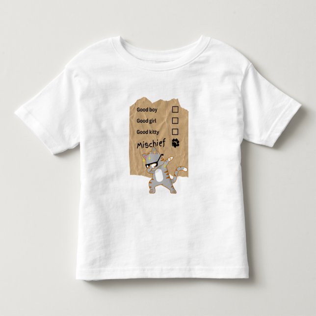 Camiseta De Bebé Gatos traviesos (Anverso)