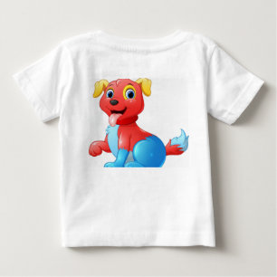 Camiseta De Bebé gatos y perro