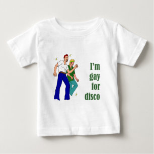 Camiseta De Bebé Gay for Disco