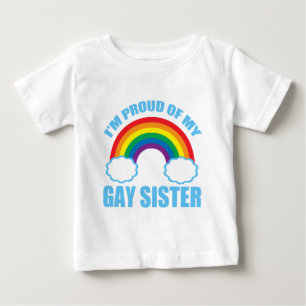 Camiseta De Bebé Gay Sister