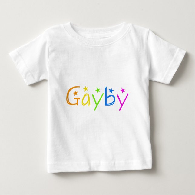 Camiseta De Bebé Gayby (Anverso)