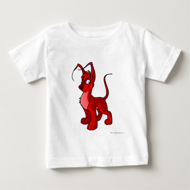 Camiseta De Bebé Gelert rojo orgulloso (Anverso)