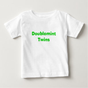 Camiseta De Bebé Gemelos de Doublemint