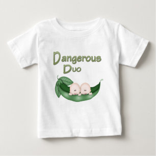 Camiseta De Bebé Gemelos divertidos