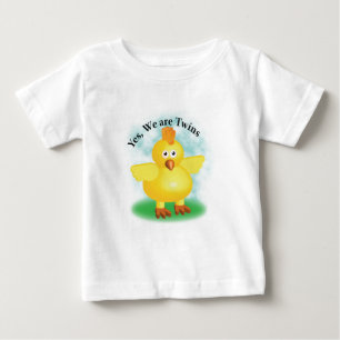 Camiseta De Bebé Gemelos "Sí, somos gemelos"