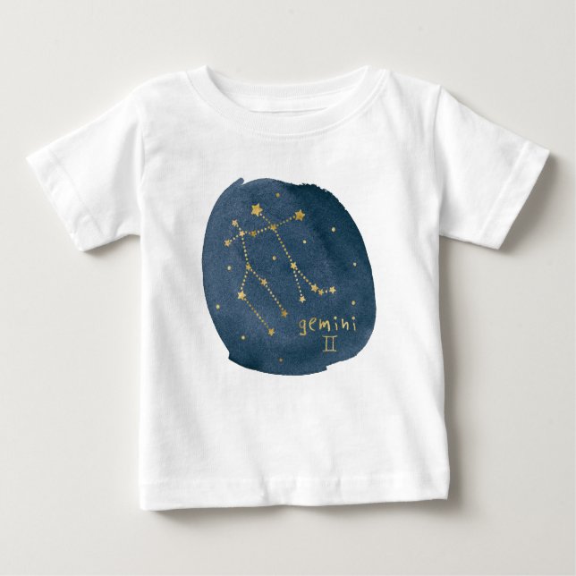 Camiseta De Bebé Gemini (Anverso)