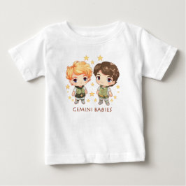 Camiseta De Bebé Gemini Babies