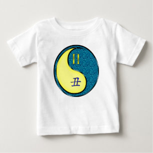 Camiseta De Bebé Géminis y Buey de Agua