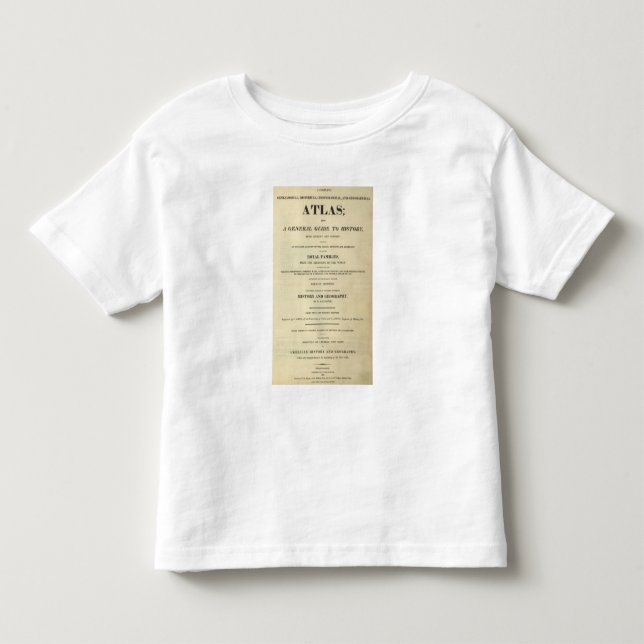 Camiseta De Bebé Genealógico completo de la página de título, (Anverso)