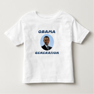 Camiseta De Bebé Generación de Obama - niño