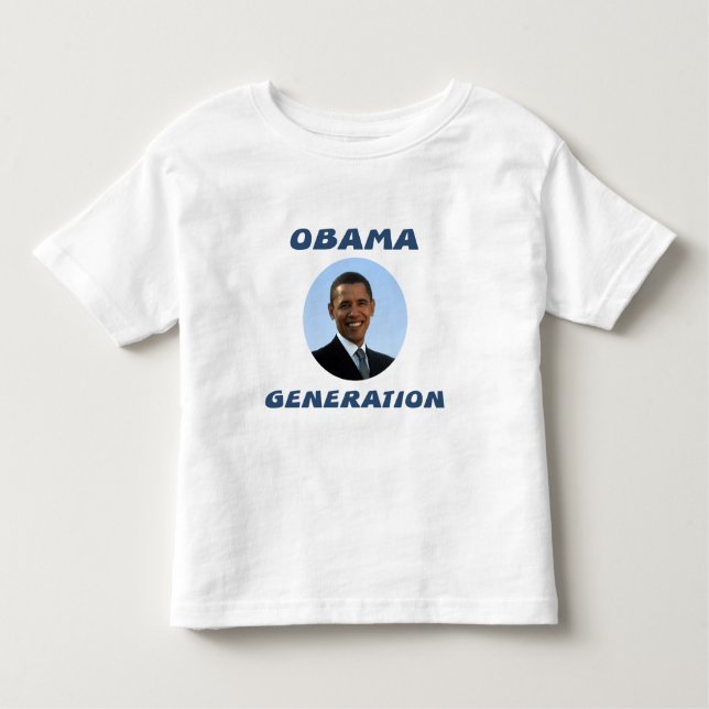 Camiseta De Bebé Generación de Obama - niño (Anverso)