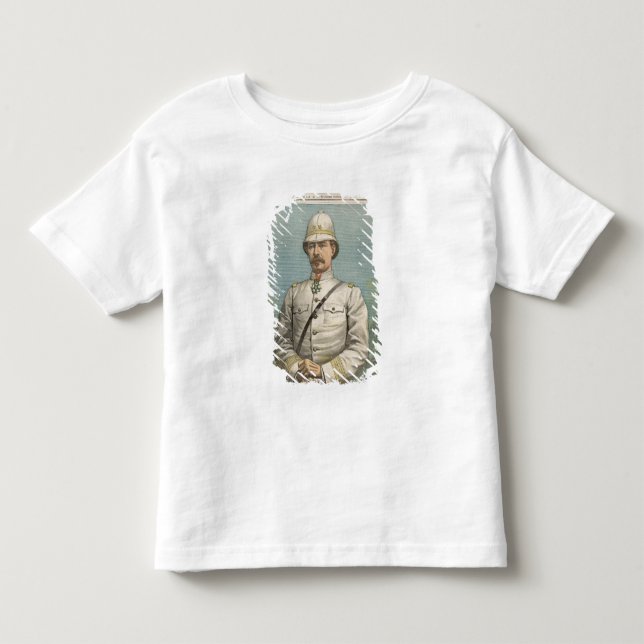 Camiseta De Bebé General Alfred Amedee Dodds en Dahomey (Anverso)
