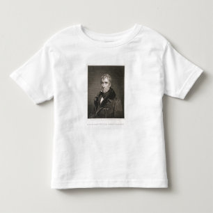 Camiseta De Bebé General importante William Henry Harrison, grabado