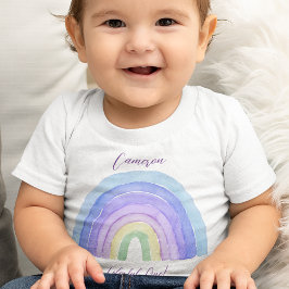 Camiseta De Bebé Género del arcoiris neutral