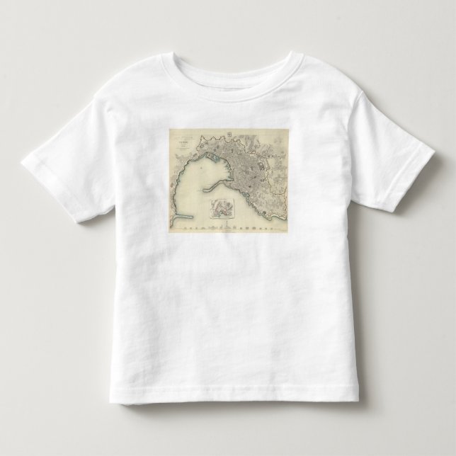 Camiseta De Bebé Genes de Génova Génova (Anverso)