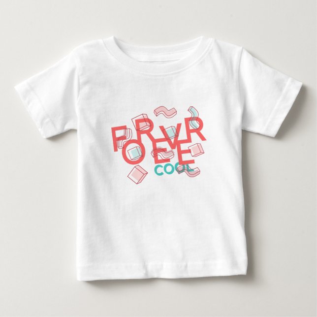 Camiseta De Bebé Genial Fresco Lindo (Anverso)