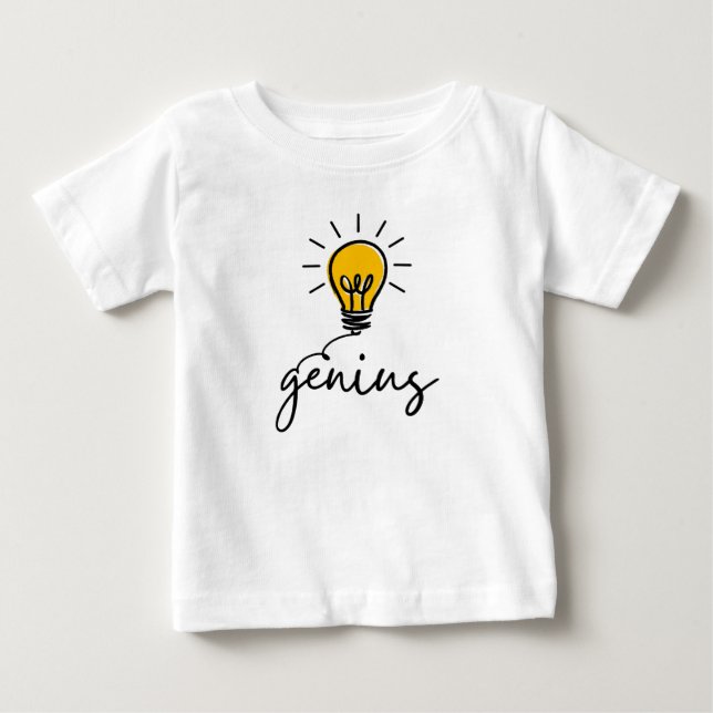 Camiseta De Bebé Genio (Anverso)
