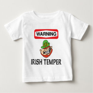 Camiseta De Bebé Genio amonestador del irlandés