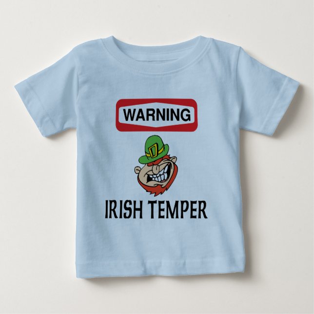Camiseta De Bebé Genio amonestador del irlandés (Anverso)