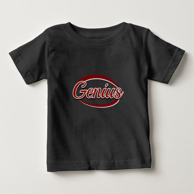 Camiseta De Bebé Genius (Anverso)