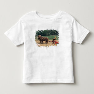 Camiseta De Bebé Gente sencilla del país Amish en la agricultura co