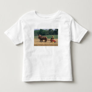 Camiseta De Bebé Gente sencilla del país Amish en la agricultura co