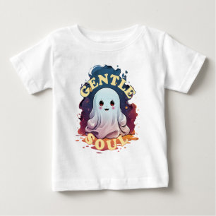 Camiseta De Bebé Gentle Soul Kawaii Ghost