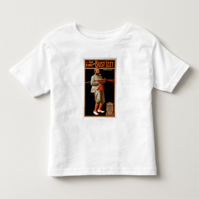 Camiseta De Bebé Geo divertido. Sidney como poster ocupado del (Anverso)