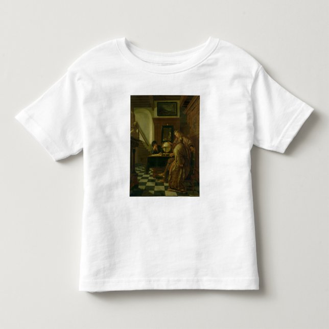 Camiseta De Bebé Geografos en el trabajo (Anverso)