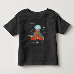Camiseta De Bebé Geóloga del Volcán Magma Lava