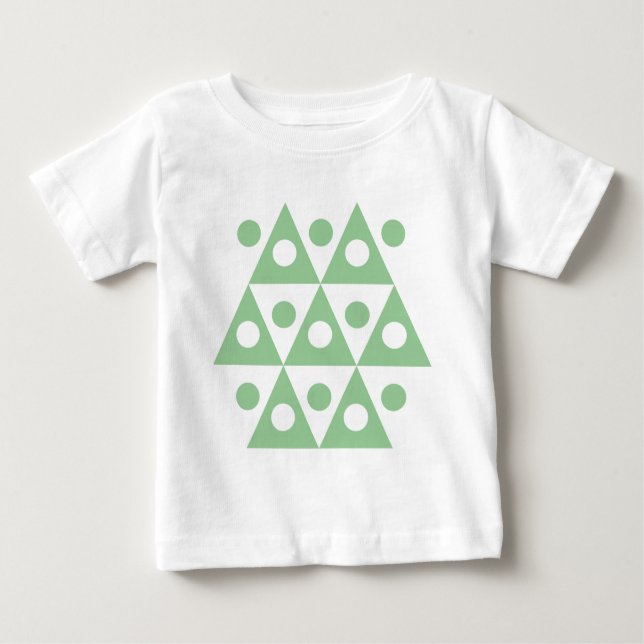 Camiseta De Bebé Geométrico 26051 (Anverso)