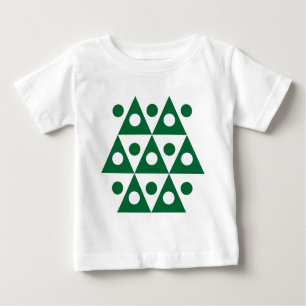 Camiseta De Bebé Geométrico 260514