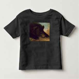 Camiseta De Bebé George Catlin - Oso y Ratón Grizzly