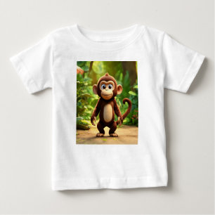 Camiseta De Bebé George curioso: El pequeño viajero