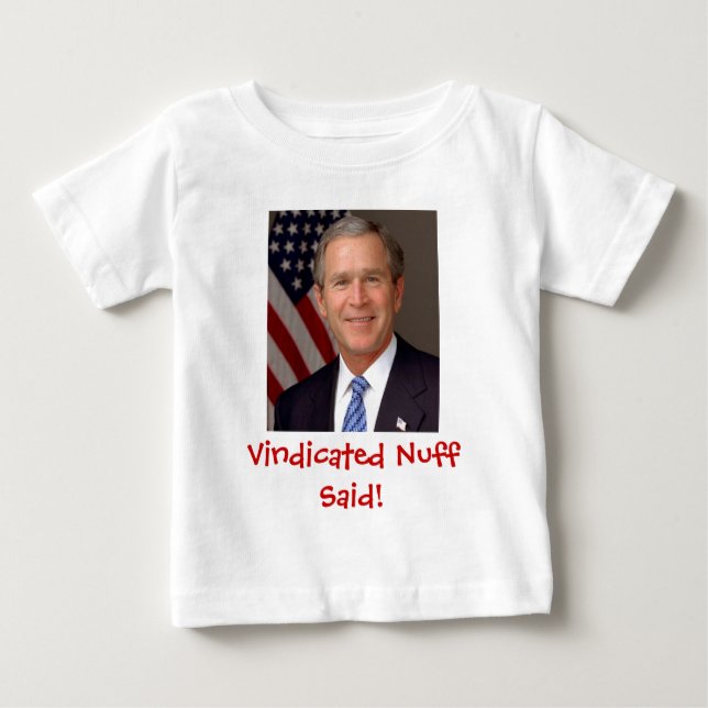 Camiseta De Bebé George W. Bush (Anverso)