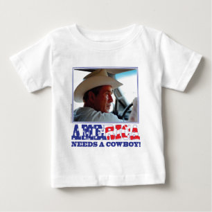 Camiseta De Bebé George W Bush - América Necesita un Vaquero