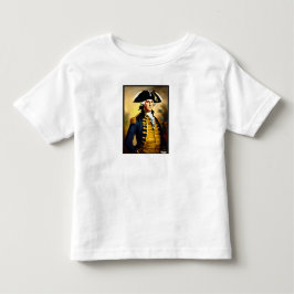 Camiseta De Bebé George Washington con atuendo de batalla