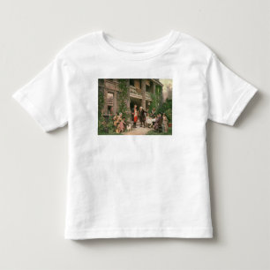 Camiseta De Bebé George Washington en el jardín de Bartram
