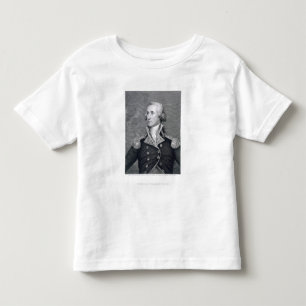Camiseta De Bebé George Washington, grabado por Asher Brown Durand
