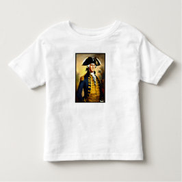 Camiseta De Bebé George washington in battlefield attire