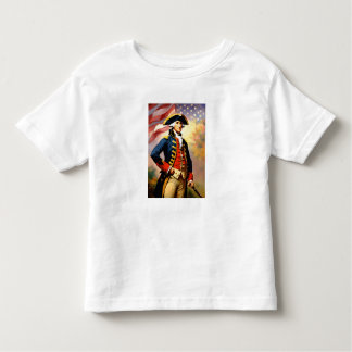 Camiseta De Bebé George Washington in war attire