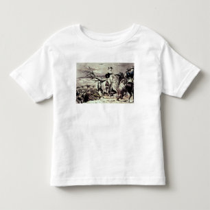 Camiseta De Bebé George Washington que cruza el Delaware