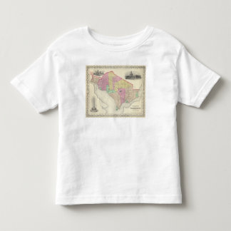 Camiseta De Bebé Georgetown y la ciudad de Washington