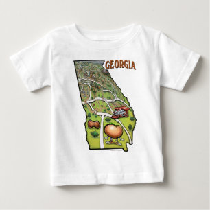 Camiseta De Bebé Georgia