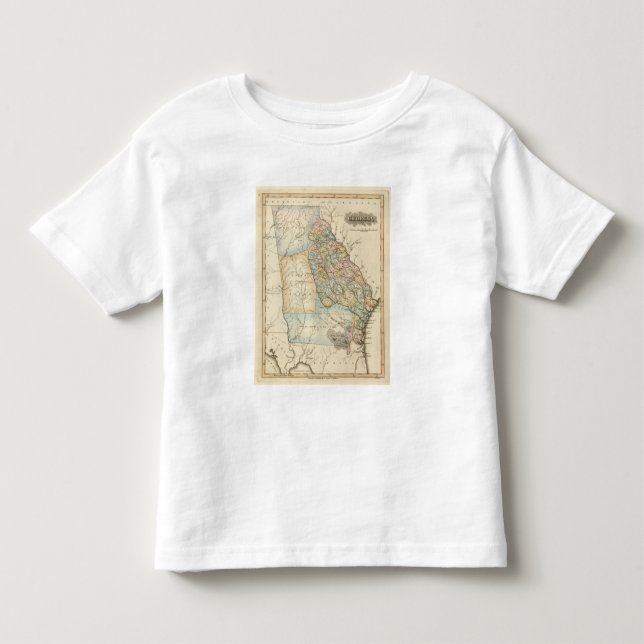 Camiseta De Bebé Georgia 13 (Anverso)